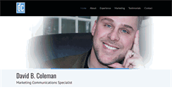 Desktop Screenshot of davidbcoleman.com