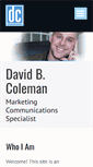 Mobile Screenshot of davidbcoleman.com